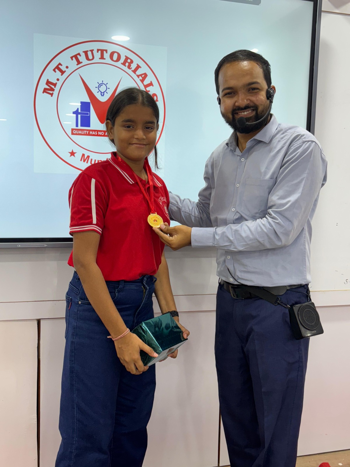 NEET and JEE student success at M.T. Tutorials coaching classes in Vasai Virar with top exam results